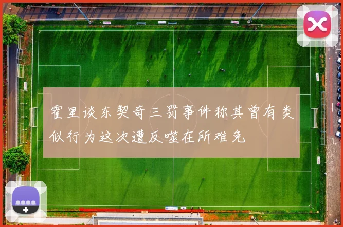 霍里谈东契奇三罚事件称其曾有类似行为这次遭反噬在所难免